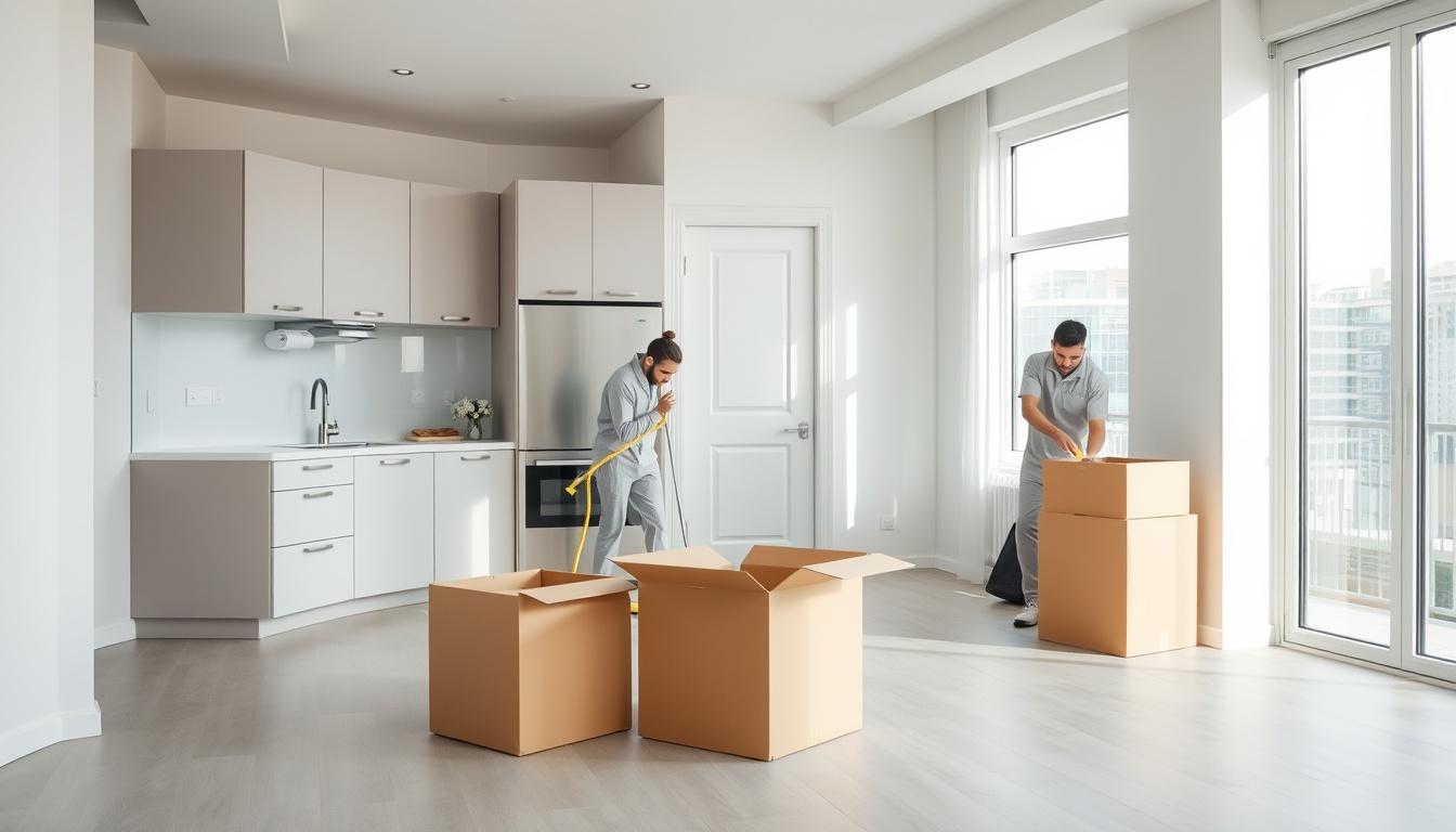 Prepare the property for handover